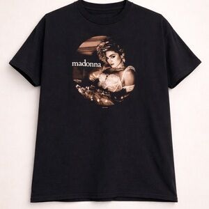 🎤 Madonna The Celebration Tour 2023 Graphic Tee – Black – Size L